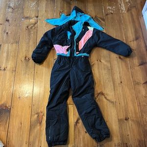 Women’s one piece snowsuit.